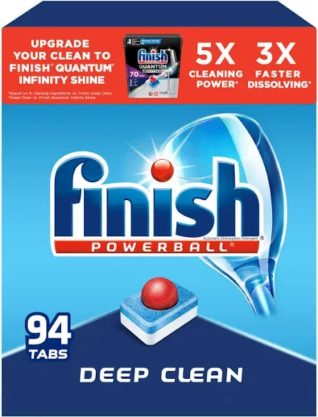 Finish All in 1 Powerball Fresh, 20ct, Dishwasher Detergent Tablets