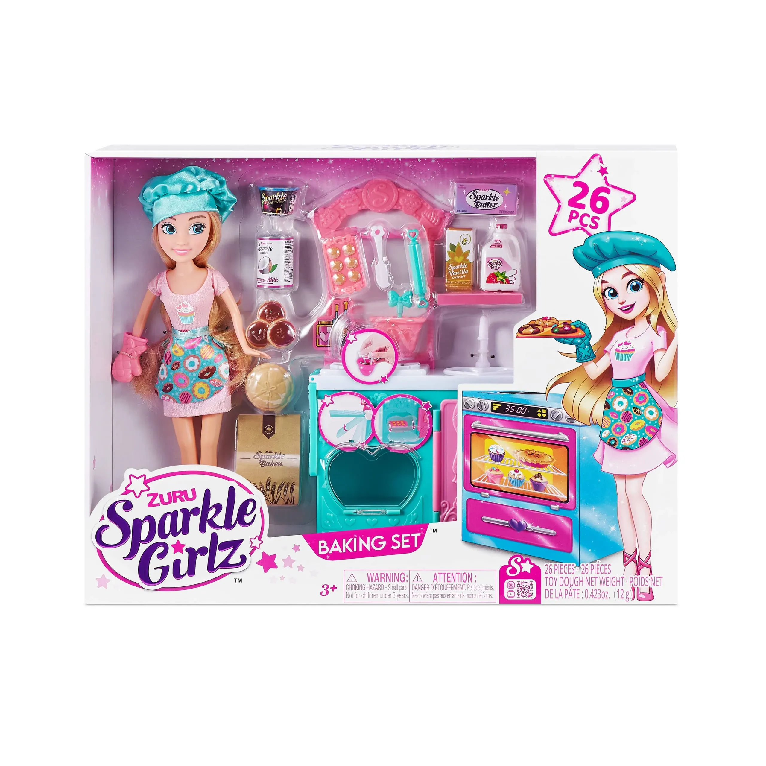 Sparkle Girlz Bake Off Doll Set by ZURU New