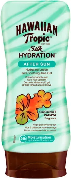 Hawaiian Tropic, Silk Hydration Weightless After Sun Lotion, Coconut Papaya, 6