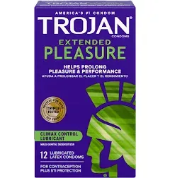 Trojan Extended Pleasure Condoms