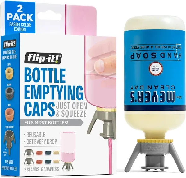 Flip-It! Bottle Emptying Kit 4-Pack