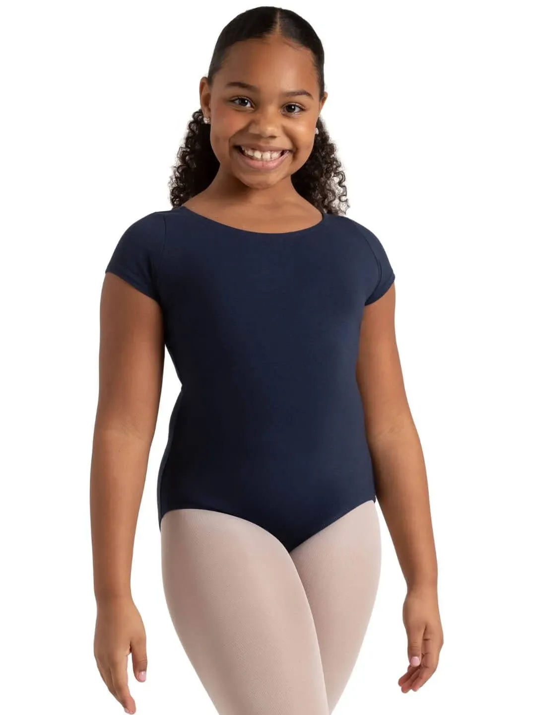 Capezio Short Sleeve Leotard Girls