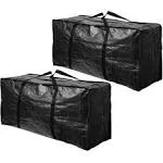 BAG-THAT! 2 Pack XXL Moving Bags, Jumbo Extra Large Heavy Duty Stronger Handles Wrap Around Storage Bags Moving Totes Storage Totes Zippered Reusable