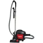 Quiet Clean Canister Vacuum, Red/black, 9.0 Amp, 11 Cleaning Path