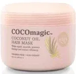 Cocomagic Coconut Oil Hair Mask - Repairs Damage, Prevents Frizz, Restores & Adds Shine | Protein Rich & Extra Hydrating | Paraben Free, Cruelty