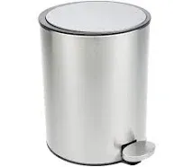 Bathroom Bin 3L – Garbage Can with Lids – Small Pedal Bin for Bathroom, Toile...