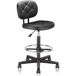 Hydraulic Rolling Swivel Stool Salon Spa Tattoo Chair Height Footrest Adjustable