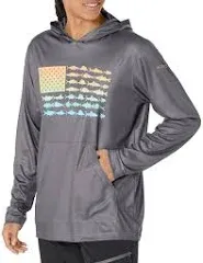 Columbia Men's PFG Terminal Tackle Fish Flag Hoodie