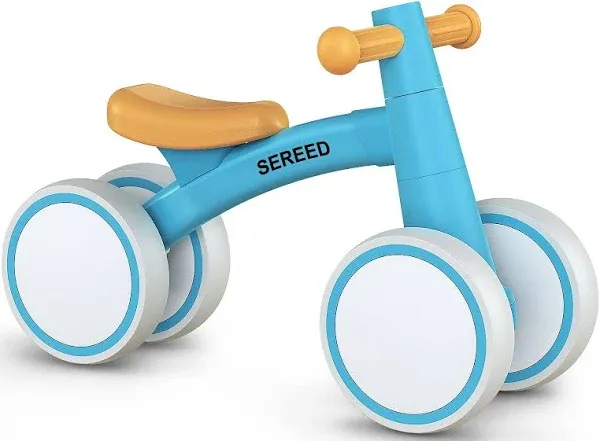 SEREED Baby Balance Bike for 12-24 Month Toddler Balance Bike (New)-Green