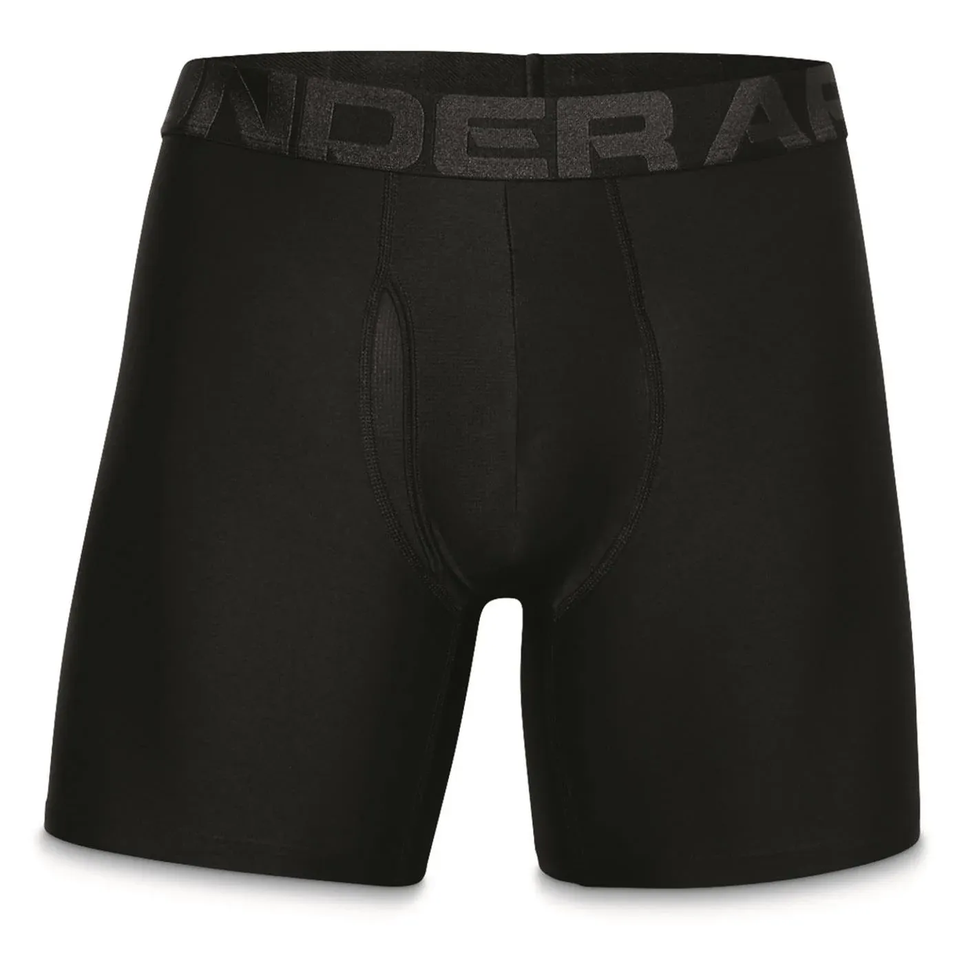 Under Armour Men's Tech 6" Boxerjock 2-Pack - Black, XXL