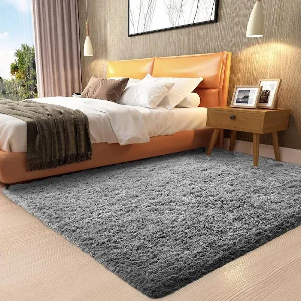 Ophanie Area Rugs for Bedroom Fluffy Soft Shaggy Rug