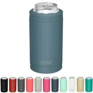 DUALIE 3 in 1 Insulated Can Cooler Universal Size for 12 oz Cans Slim Cans and Bottles