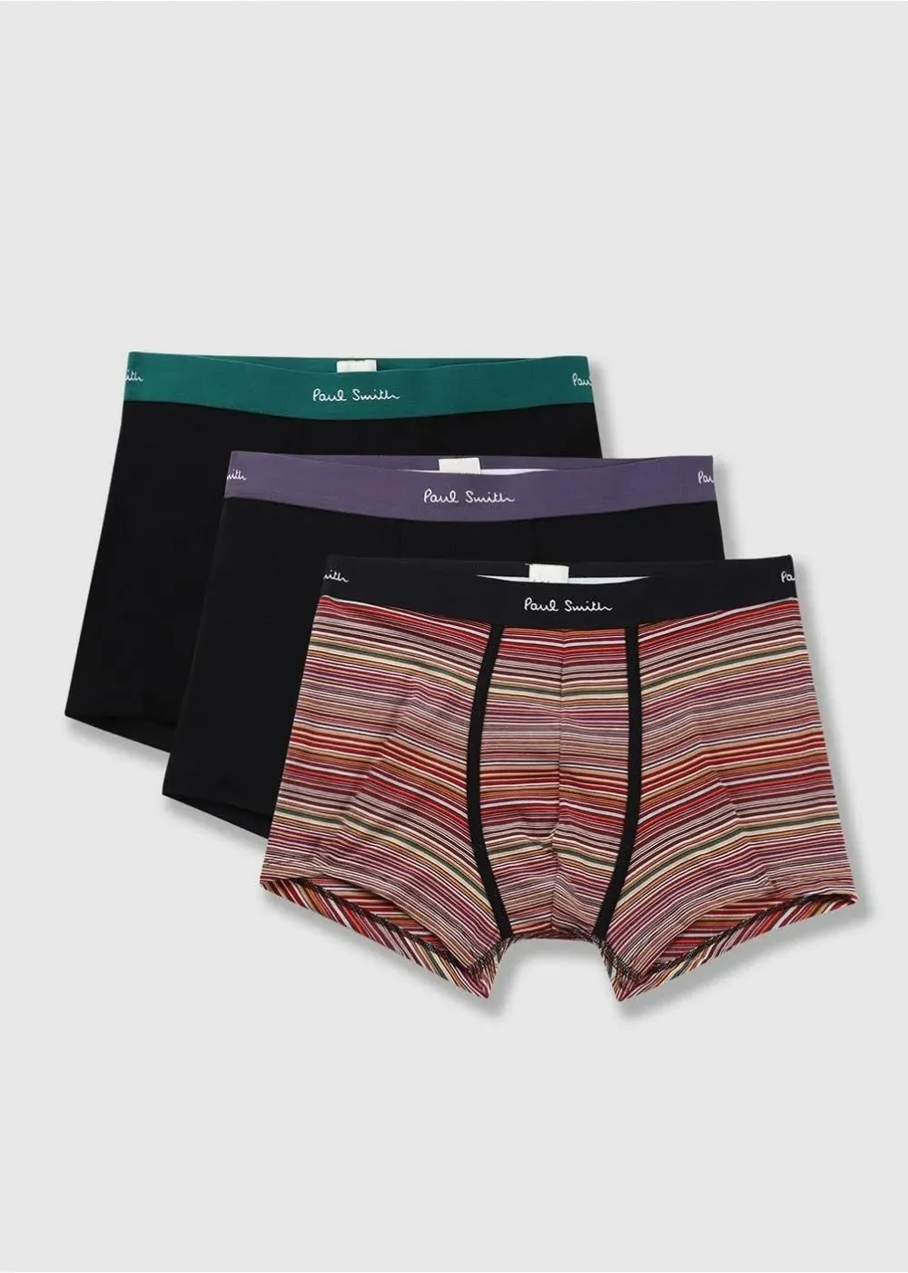 3 Pack Trunks - Black - Paul Smith