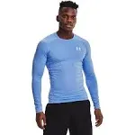 Under Armour Men's Heatgear Armour Long Sleeve Blue S