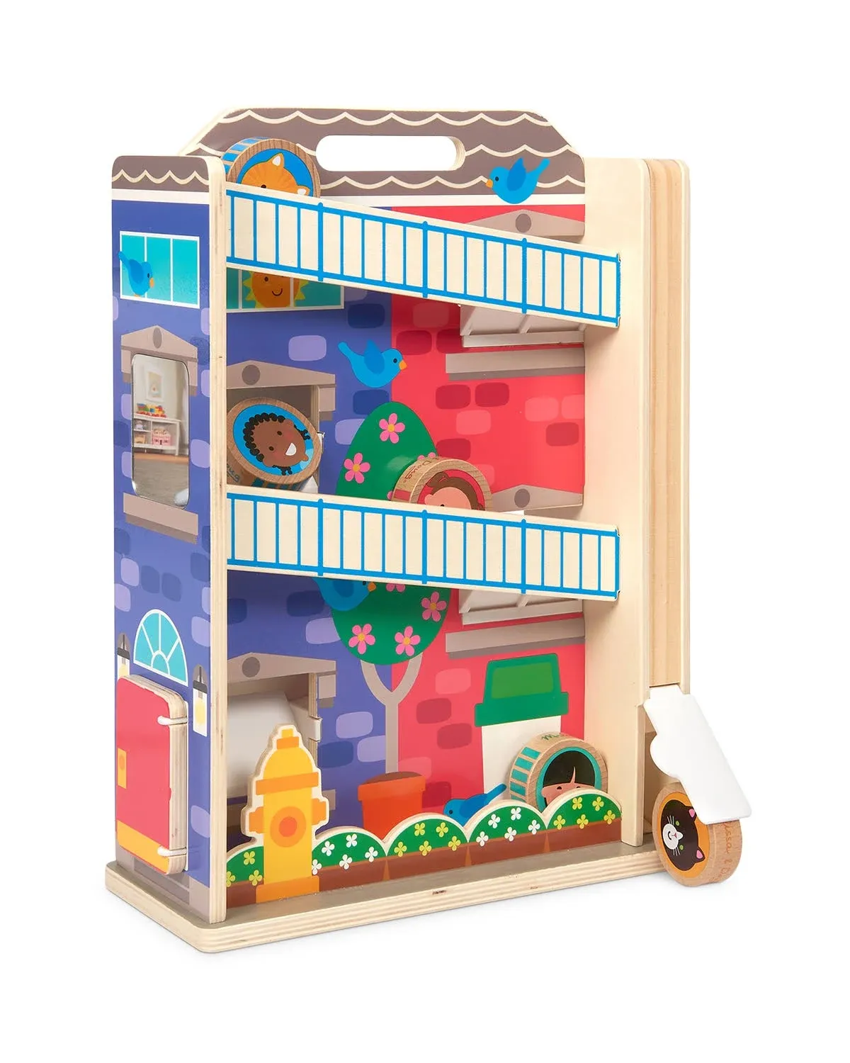 Melissa & Doug Go Tots Town House Tumble