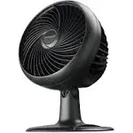 Black Turbo Force Oscillating Table Fan, New,  9.8&#034; L x 11.2&#034; W x 13.9&#034; H,