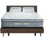 GhostBed 13 inch Flex Hybrid Medium Firm Memory Foam Mattress - Queen