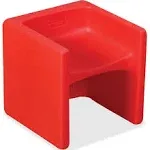 Children's Factory Chair Cube - Red