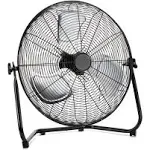 Vie Air 20" Industrial Tilting High Velocity 3 Speed Metal Floor Fan