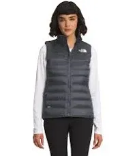 THE NORTH FACE Women&#039;s Aconcagua Vest Size Large Gray (damage) #6J2B