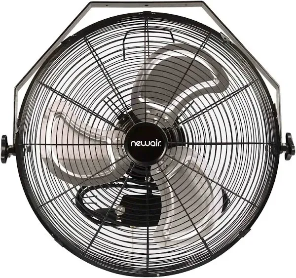 Newair WindPro18W 18" High Velocity Wall-Mount Fan