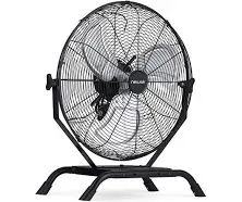 NewAir.com 18" Outdoor Rated High Velocity Wall Mounted Fan with 3 Fan Speeds and 