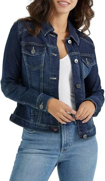 Wrangler Women's Authentics Stretch Denim Jacket