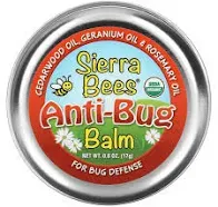 Anti-Bug Balm, Cedarwood, Geranium &amp; Rosemary Oil, 0.6 oz (17 g)