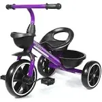 KRIDDO Kids Tricycles Age 24 Month to 4 Years, Toddler Kids Trike for 2.5 to 5 Year Old, Gift Toddler Tricycles for 2-4 Year Olds, Trikes for