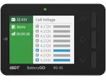 ISDT BattGo BG-8S Battery Meter, LCD Display Digital Battery Capacity Checker Battery Balancer Battery Tester for LiPo/Life/Li-ion/NiMH/Nicd