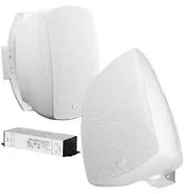 OSD BTP-650 6.5&#034; Bluetooth Outdoor Speaker Pair White