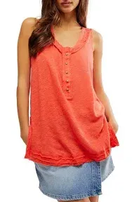 Free People Women's Love Language Solid Tank