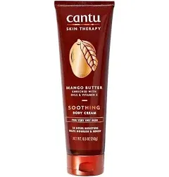 Cantu Skin Therapy Hydrating Cocoa Butter Body Cream with Vitamin E, 8.5 Oz