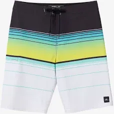 O'Neill Men's Hyperfreak Heat Stripe Board Shorts