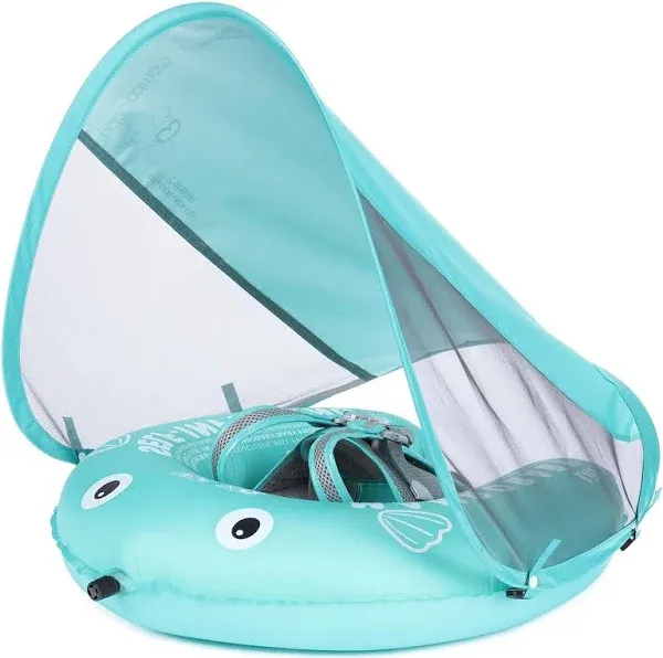 MAMBObaby Self-Inflatable Baby Float with Canopy