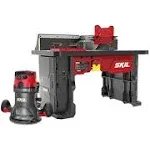 SKIL RT1323 Router Table and 10Amp Fixed Base Router Kit