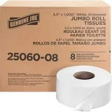 Genuine Joe 2-ply Jumbo Roll Dispenser Bath Tissue