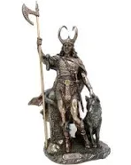 Norse God Loki Statue