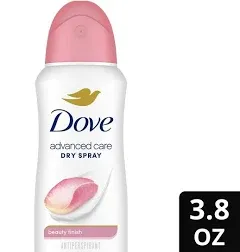 Dove Advanced Care 48H Dry Spray Antiperspirant Deodorant for Women, Cool Essent