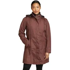 Eddie Bauer Women's Girl On The Go Waterproof Trench Coat