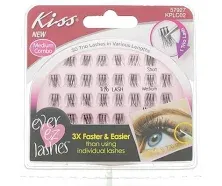 Kiss Ever Ez Trio Lashes Medium Combo