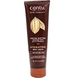 Cantu Therapy Cocoa Butter Hydrating Body Cream for very Dry Skin, 8.5 Oz