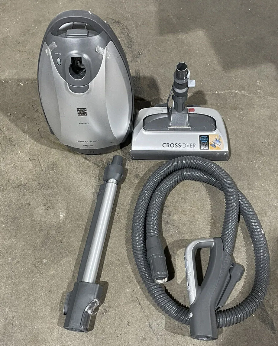 Kenmore Elite 21814 Pet Friendly CrossOver Canister Vacuum Silver/Gray 