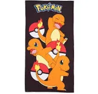 Pokemon Hot Charmander 30&#034;x60&#034; Beach Towel Multi-Color