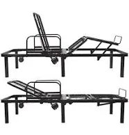 Vive Health Electric Bed Frame - Black - Twin