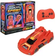 Zero Gravity Sprint RC Car Wall Climber Red USB-C Rechargeable Air hogs