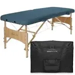 OPEN BOX - Basic Portable Folding Massage Table - Blue