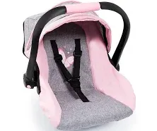 Bayer Design Deluxe Baby Doll Car Seat with Protective Canopy