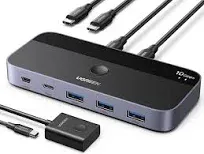 UGREEN USB C Switch for 2 Computers