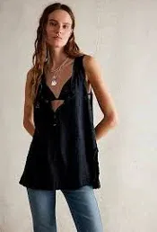 Free People Women's Love Language Solid Tank